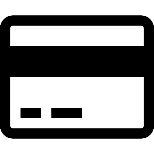 Credit card banking money commerce icon