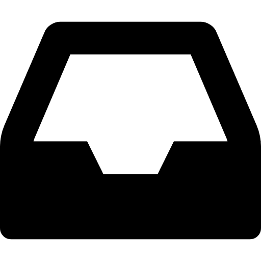 Inbox mail email symbol icon