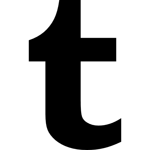 Tumblr logo tumblr social network text icon