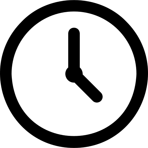 Clock ios14 hour watch icon
