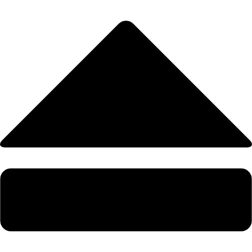 Eject symbol eject button interface icon