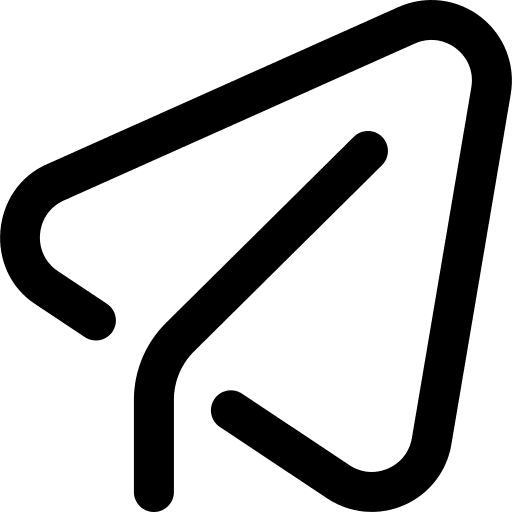Telegram chat communication ios icon