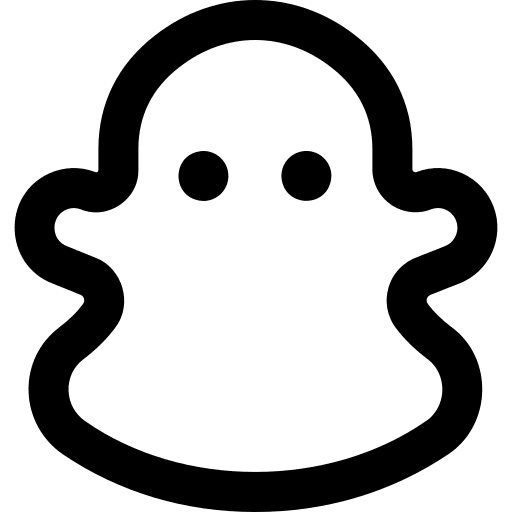 Snapchat ios14 social media logo icon