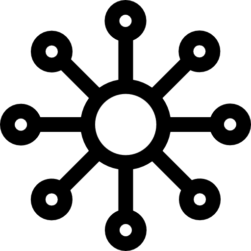 Network social media multimedia social network icon Network social media multimedia social network icon