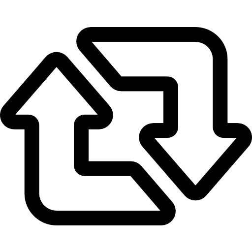 Retweet sign social media shapes and symbols icon Retweet sign social media shapes and symbols icon