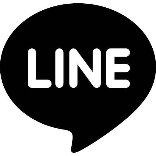 Line line network logo icon