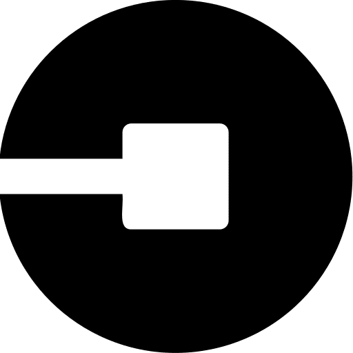 Uber network logo social media icon