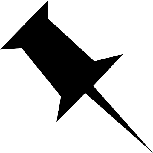 Pinboard network social media logo icon