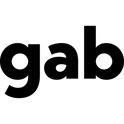 Gab logo network social media icon