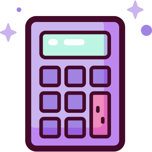 Calculator calculate mathematics education icon