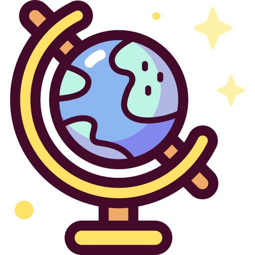 Geography world subject geography icon