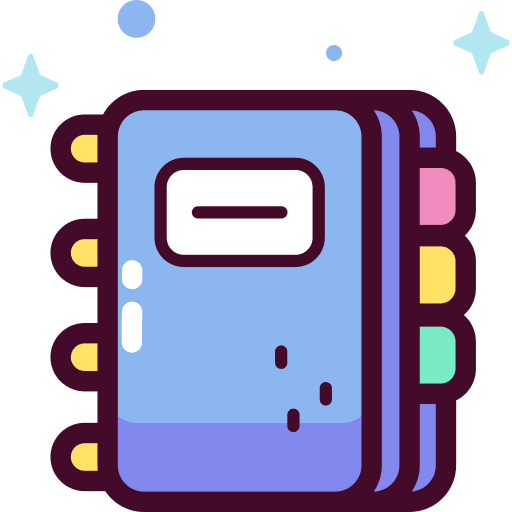 Notebook planning notebook planner icon