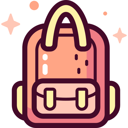 Backpack backpack back to school travel icon Backpack backpack back to school travel icon