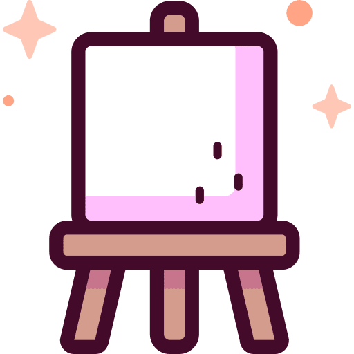 Easel tool art art and design icon Easel tool art art and design icon