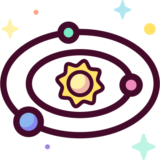 Solar system education astronomy universe icon Solar system education astronomy universe icon