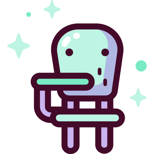 Desk chair desk chair seat school icon Desk chair desk chair seat school icon