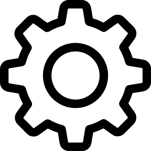 Settings tools setting configuration icon