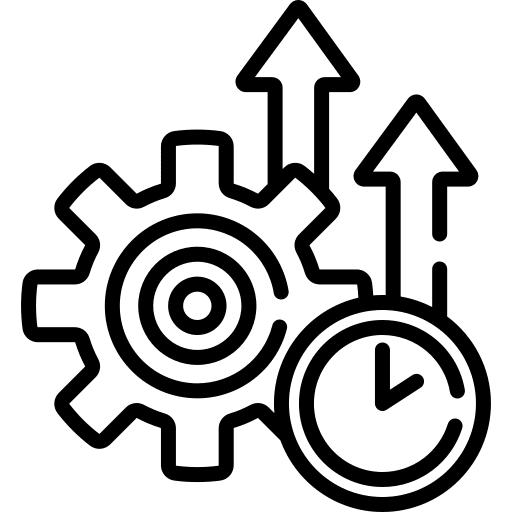 Productivity productivity arrow up management icon