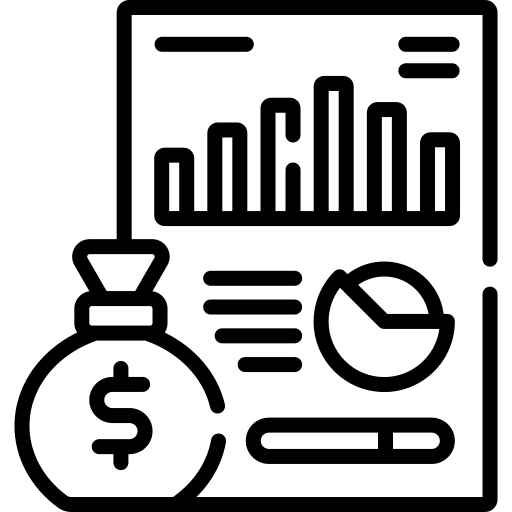 Report finance report business and finance icon