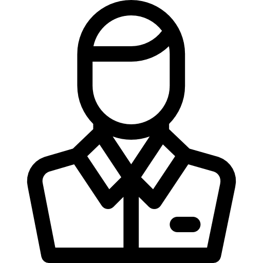 Assistance people user job icon Assistance people user job icon