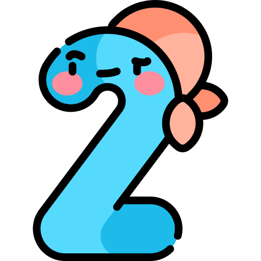 2 symbol education mathematics icon