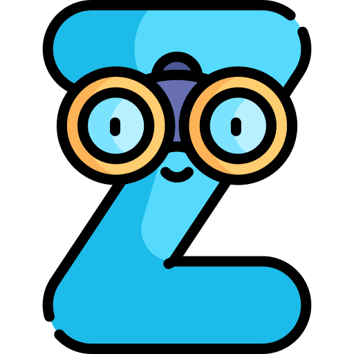 Z education capital letter alphabet icon Z education capital letter alphabet icon