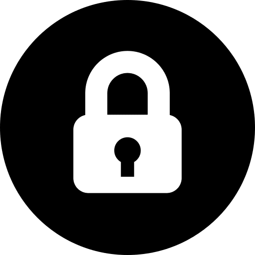 Padlock locks secure padlock icon