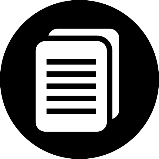 Document dem file files and folders file icon