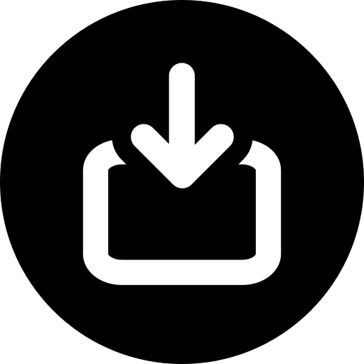 Download installer direction inbox icon