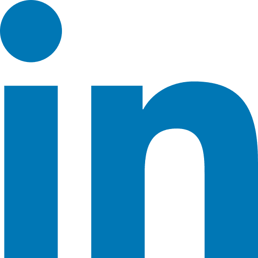 Linkedin social media logo in icon