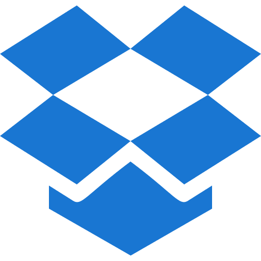 Dropbox logo dropbox network icon