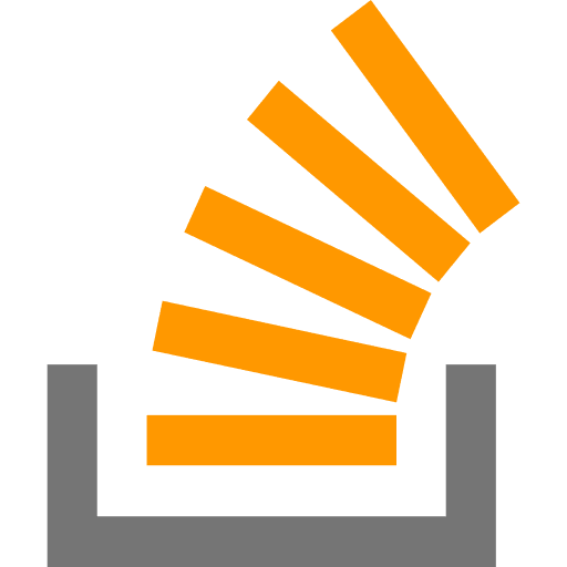 Stack overflow logo social media network icon