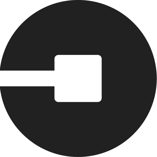 Uber social media uber network icon