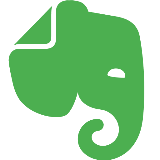 Evernote logo social media network icon