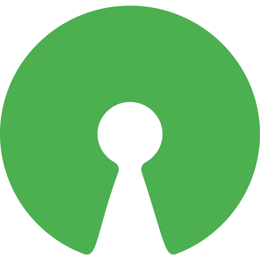 Open source social media logo open source icon