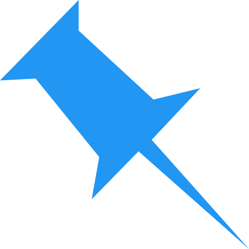 Pinboard network social media logo icon