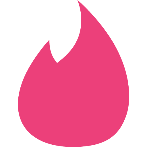 Tinder logo tinder social media icon