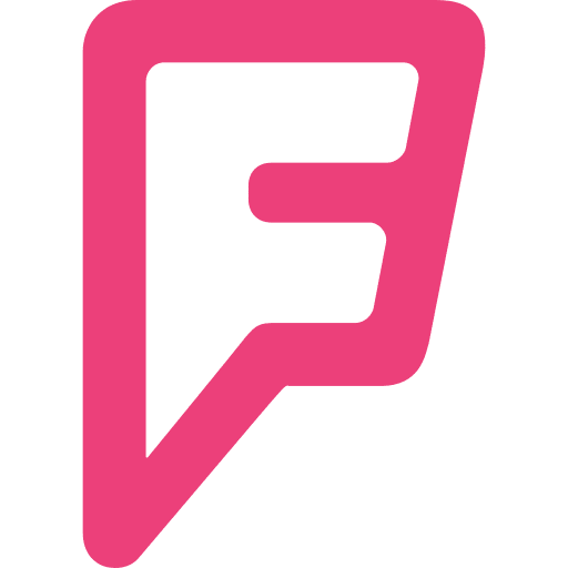 Foursquare logo social media network icon
