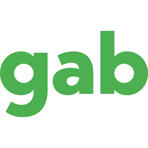 Gab gab network social media icon