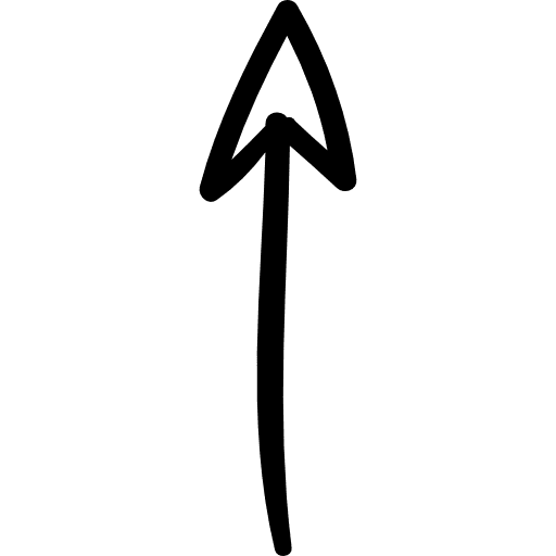 Up arrow upload arrows trajectory icon