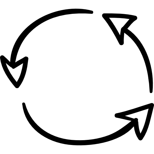 Looping arrows refresh reload loop icon