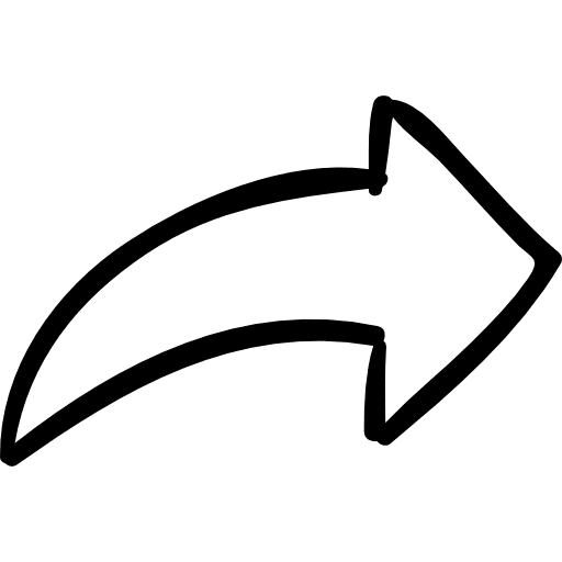 Turn right arrow direction next page right icon