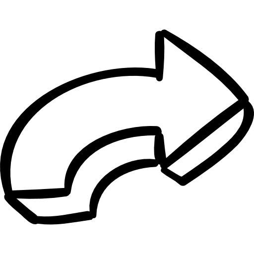 3d turn right arrow next turn right forward icon