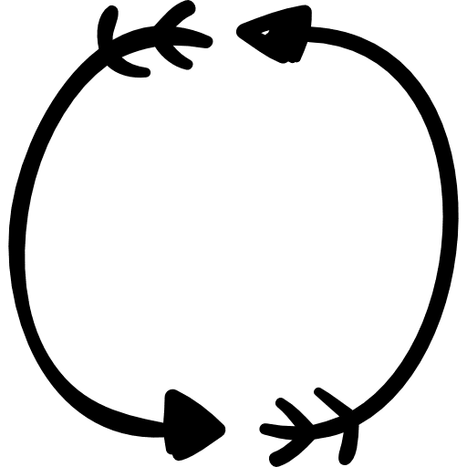 Looping arrows loop arrows refresh icon