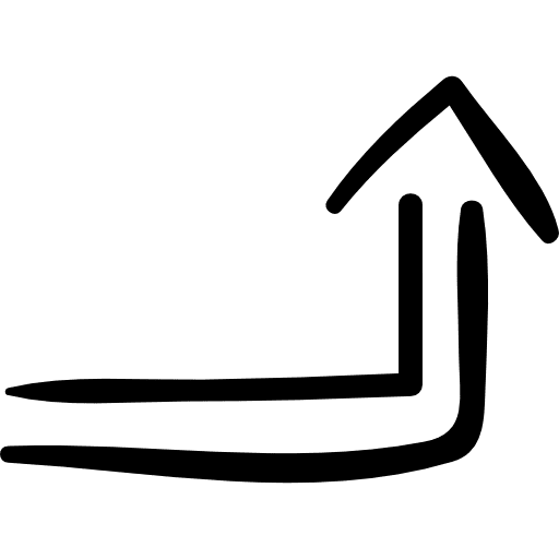 Turn up arrow direction up arrow arrow icon