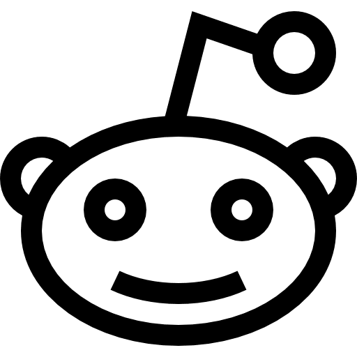 Reddit symbol logo social normal icon Reddit symbol logo social normal icon