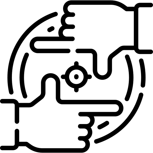 Focus goal crosshair aim icon