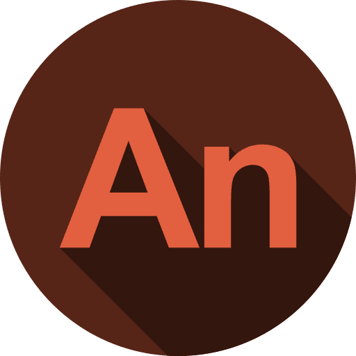 Animate software adobe logo icon