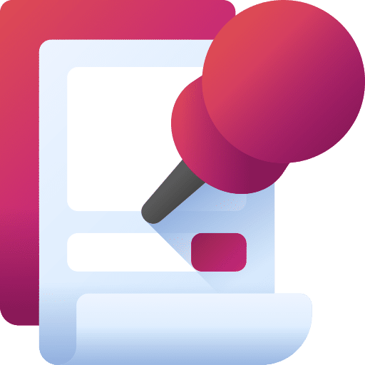 Pin note reminder ui icon