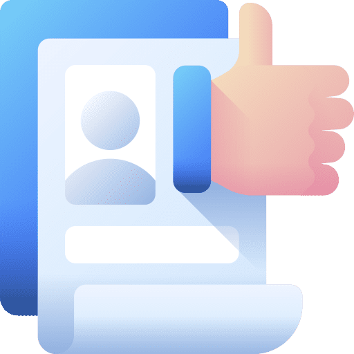 Like like hand gesture icon